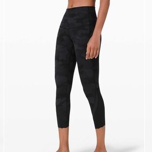 Lululemon Wunder Under Crop High-Rise *Roll Down Scallop Full-On Luxtreme 23"